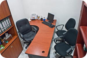 Oficinas amuebladas